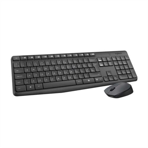 Logitech Keyboard & Mouse Mk235 Wireless Pt