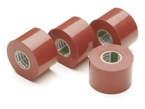 Nitto - Insulation Tape - Red - 50 Mm X 20 M