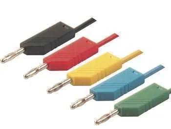 Measuring Lead 4mm 100cm / Yellow (Mln-Sil 100/1)