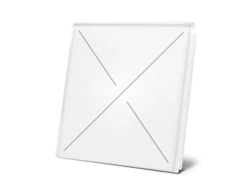 Edge Lit Control Module With 4 Touch Keys - Glossy Pure White