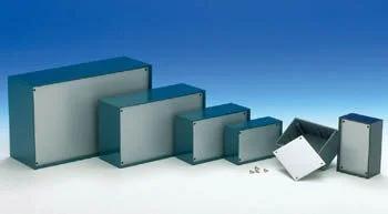 Plastic Optative Enclosure - Petrol Blue - 85.0 X 56.0 X 35.5 Mm