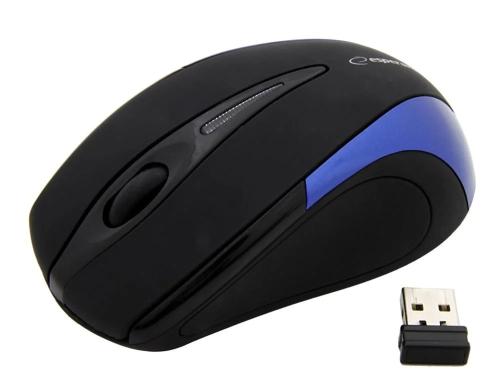 Esperanza Wireless 2.4ghz Optical Mouse 3d Usb Antares Blue