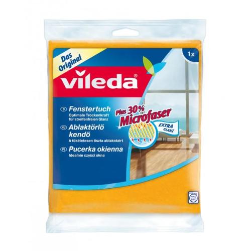Pano de Limpeza Vileda Microfibra Laranja