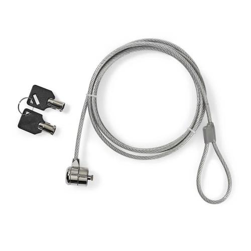 Cadeado Segurança P/ Portátil com 2 Chaves (1,8 M)