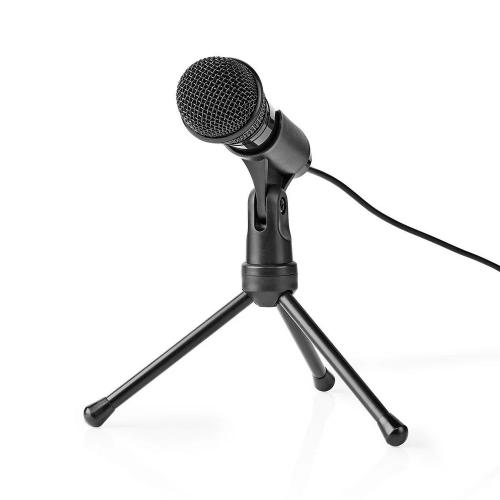 Microfone Com Fio Botão Ligar / Desligar