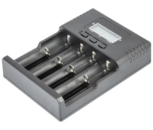 Cargador Baterías Cilíndricas de Ion-Litio/Ni-Mh .