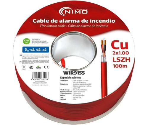 Cabo Blindado Para Alarme De Incêndio Cu 100m