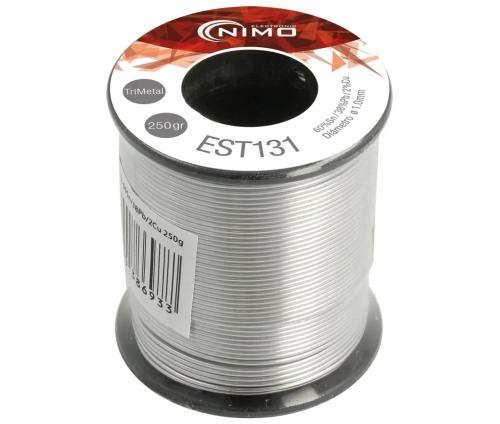 Fio De Estanho Tri-metálico