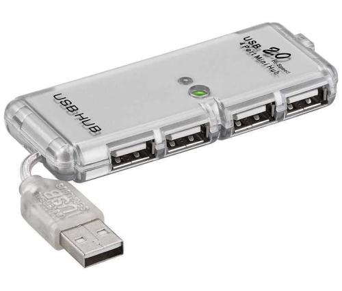 Extensor Activo de 4 Puertos Usb 2.0 Hembras