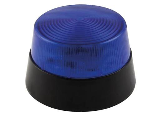 Luz LED Intermitente - Azul - 12 Vdc - 77 Mm X 4