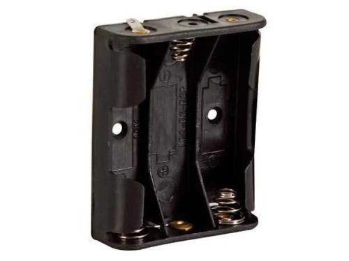 Battery Holder For 3 X Aa-Cell (With Solder Tags)