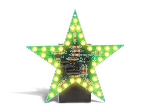 Estrella Intermitente LED Amarillo Intermitente