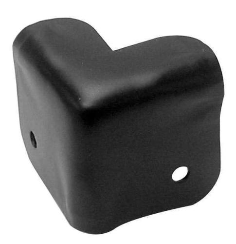 Speaker Cabinet Corner, Black Metal, 38 X 38mm X 90° - 8pcs