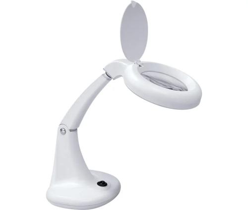 Lupa De Mesa Com Luz Led