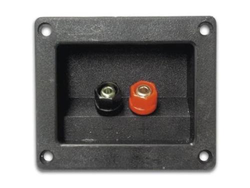 Loudspeaker Connection Terminal - Rectangular - Nickel