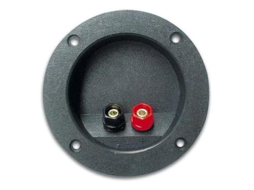 Loudspeaker Connection Terminal - Round - Nickel