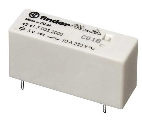 Mini-Relé Cto. Impreso 3vcc/10a