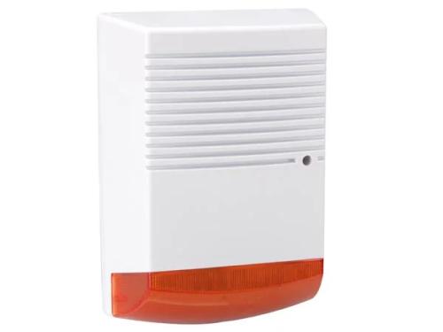 Sirene de Alarme Fictício com LED Vermelho Intermitente