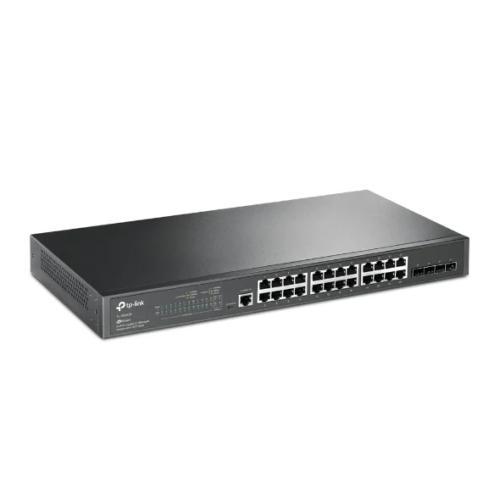Tp-Link Switch - Managed - L2 - Gigabit Ethernet (10/100/1000) -1u Rack-Einbau (Tl-Sg3428)