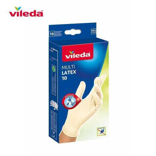 Luvas Multi Latex 10 Unid Tamanho M/L 145942 Vile.
