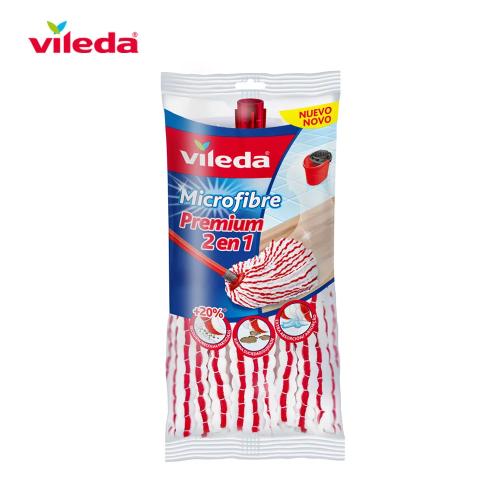 Fregona Microfibras Vileda Blanco de Suelo