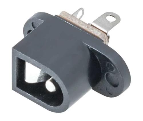 Jack Macho Oco de Painel 5,5x2,1mm