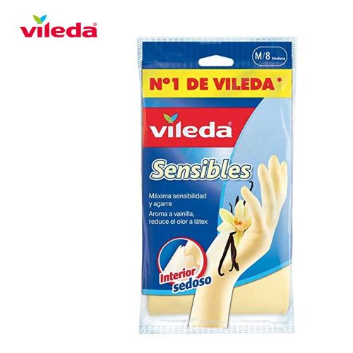 Luvas Sensitive Tamanho M 112168 Vileda
