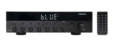 Amplificador Estéreo Hi-Fi. 30 + 30 W Rms a 4 O. Reprodutor Usb/Fm e Bluetooth.