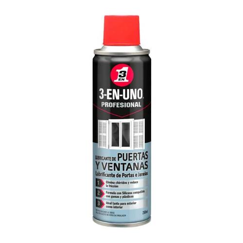 Lubrificante De Portas E Janelas 250ml 3 Em 1