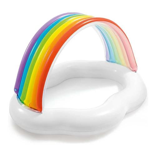 Piscina de Bebê Modelo Arco-Íris 142x84x119cm