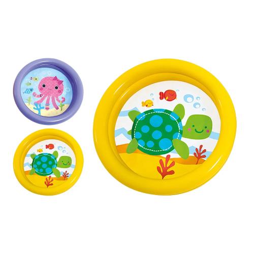 Piscina Infantil Modelo 2 Anéis Ø61x15cm Cores Variadas