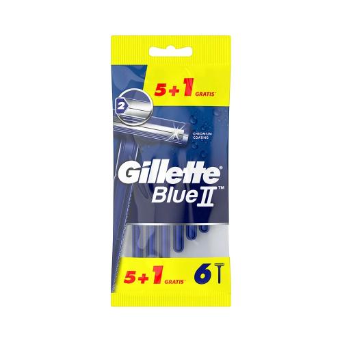 Pacote de Lâminas Fixas Gillette Blue Ii 5+1