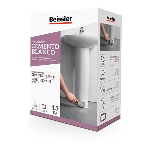 Beissier Cimento Branco 1,5kg