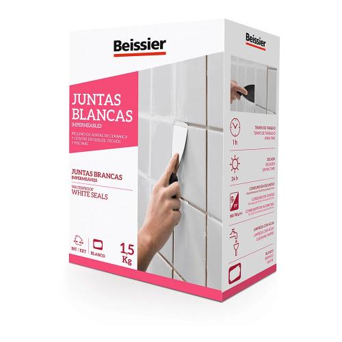 Beissier Juntas Brancas Impermeaveis 1,5kg