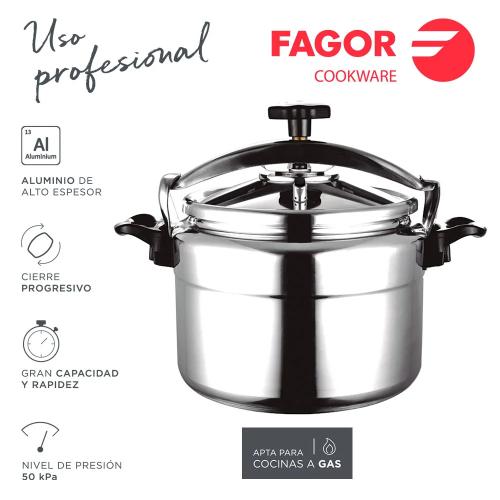 Panela Rápida Chef Extremen 22l Fagor