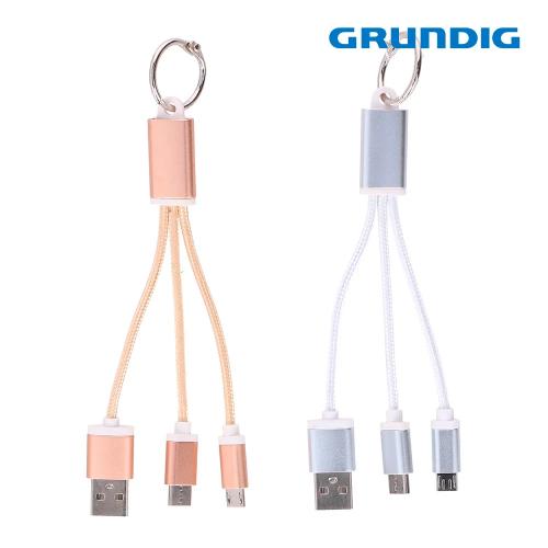 Cabo Usb Tipo C, Micro Usb 13cm Groundig