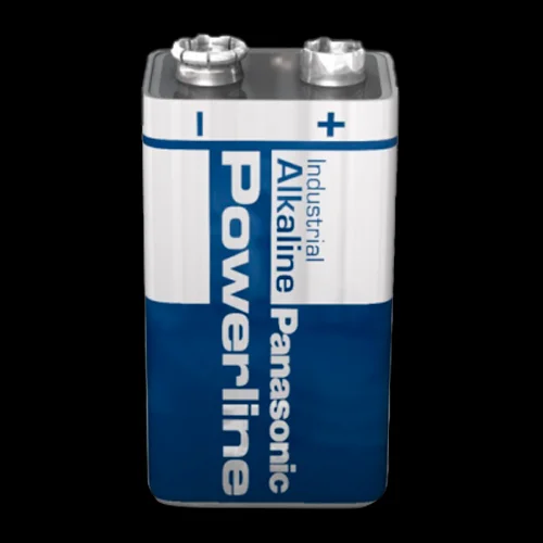 Panasonic - Pilha Pp3 / 6lr61 - Tensão 9.0 V - Alcalino - Capacidade Nominal 510 Mah - Compatível Co