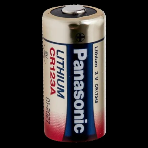 Panasonic - Pilha Cr1123a - Tensão 3.0 V - Litio - Capacidade Nominal 1550 Mah - Compatível com Prod