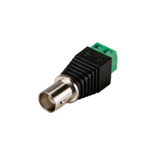 Conector SAFIRE - BNC fêmea - Saída +/ de 2 termi.