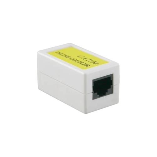 Conector - Emenda para Cabos Utp - Conector Entrada Rj45 - Conector Saída Rj45 - Compatível Utp Cate