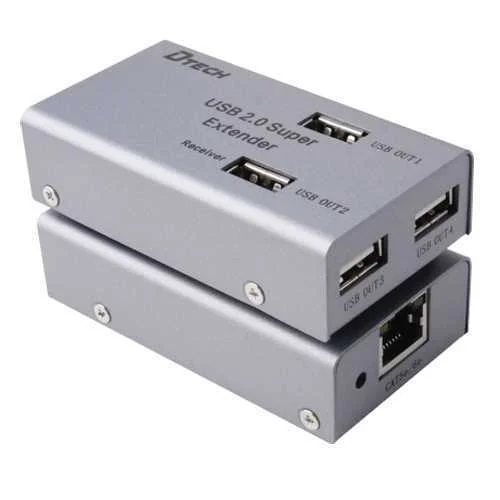 Extensor Usb Lan - 1 Entrada Usb - 4 Saídas Usb -.