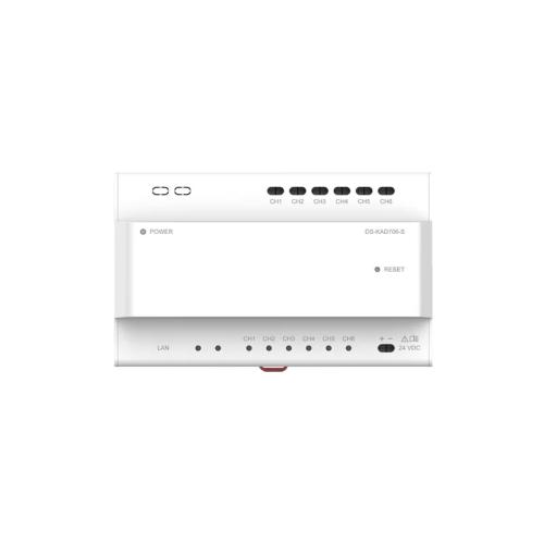 Conversor para edifícios - 2 fios a IP - 6 grupos.