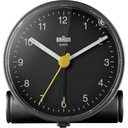 Braun Bc 01 B Despertador De Quartzo Preto