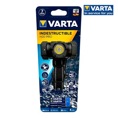 Lanterna de Cabeça Indestrutível H20 Varta