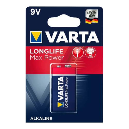Varta Batterie Longlife Max Power (Max Tech) 9v Block 1st.