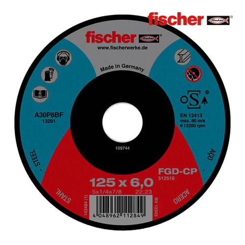Disco Fgd-cp 125x6x22,23 Carbono Fischer