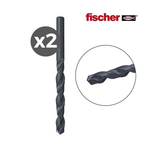 Pack 2 Brocas Metal Hss-r Din338 1,0x12/34 / 2k