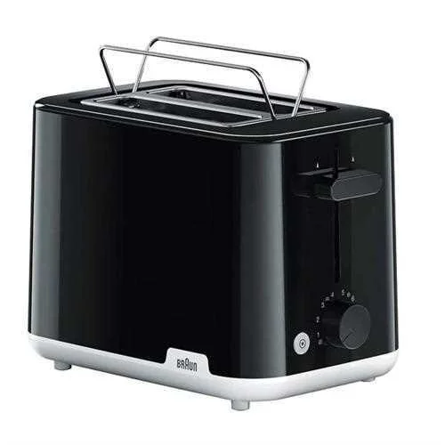 Braun Ht1010bk, 2 Fatia(S), Preto, Plástico, Rota.