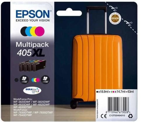 Epson Tinteiro Pack 4 Cores 405 Xl Wf-38xx/48xx
