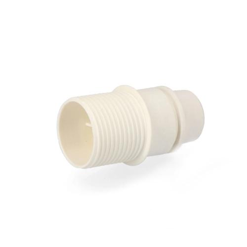 Casquilho E-14 Semi-Rosca Branco Solera
